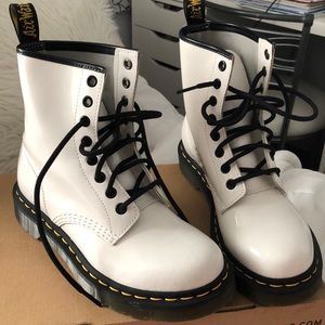 White Dr. Martens
